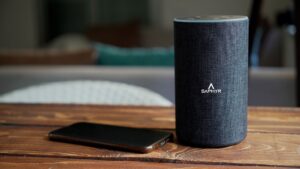 L'Enceinte connectée intelligente Mid Saphyr est compatibles avec de nombreux smartphones