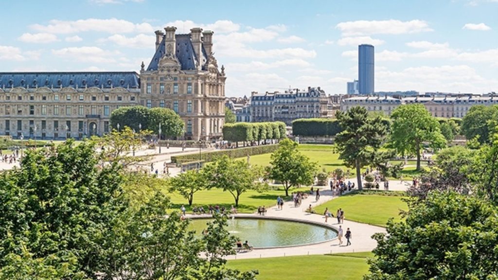 jardin des tuileries Paris