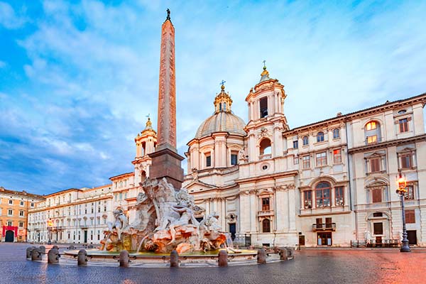 Visiter rome en une journée place-navone