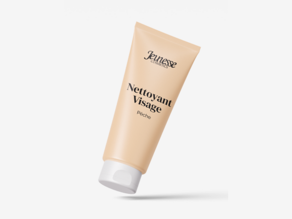 nettoyant visage doux senteur pêche