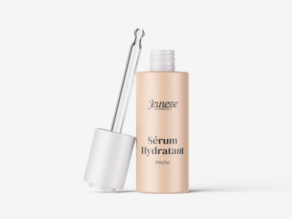 serum pour le visage hydratant senteur et effet peau de pêche