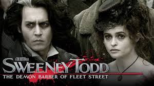 Les différents films avec Johnny Depp : Sweeney Todd : Le Barbier Démoniaque de Fleet Street​