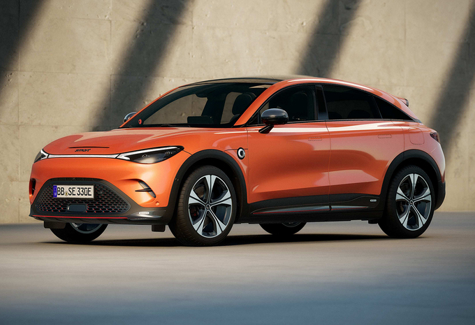 voiture smart orange