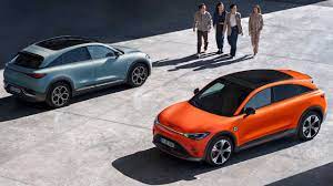 Smart#3 voiture SUV orange gris
