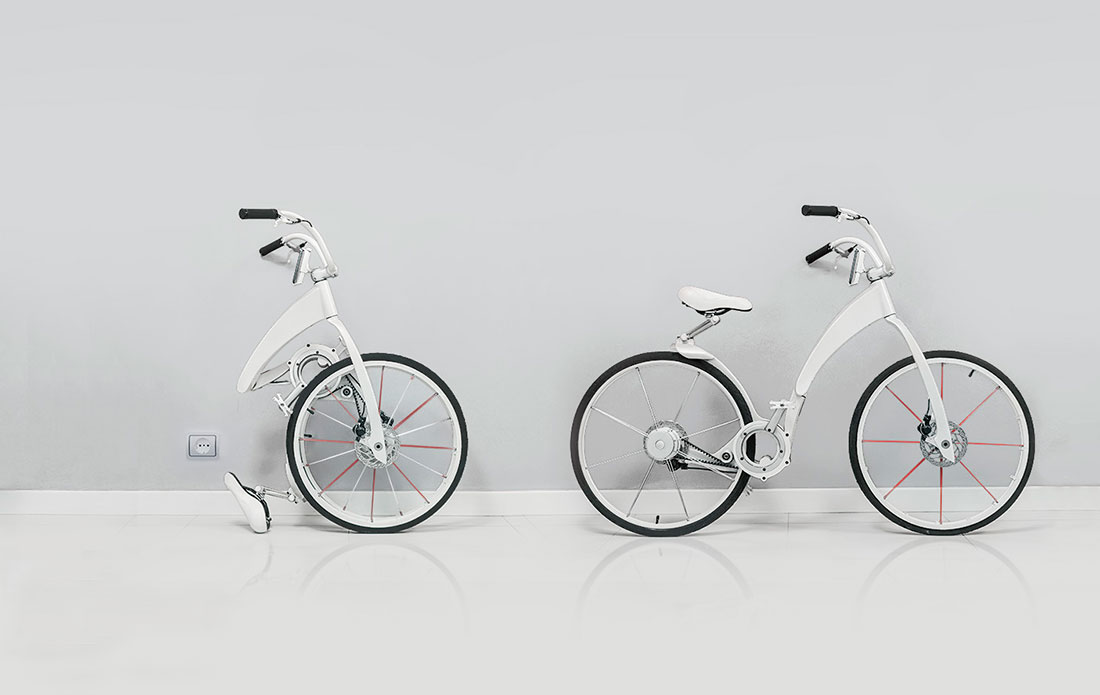 premier vélo électrique velo indra blanc