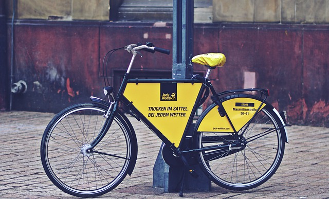 vélo publicitaire