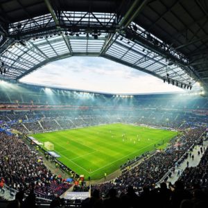 ©PHOTOPQR/LE PROGRES/Richard Mouillaud - 
DECINES LE 09/01/2016
INAUGURATION STADE DE L OL
 (MaxPPP TagID: maxsportsworldtwo345303.jpg) [Photo via MaxPPP]