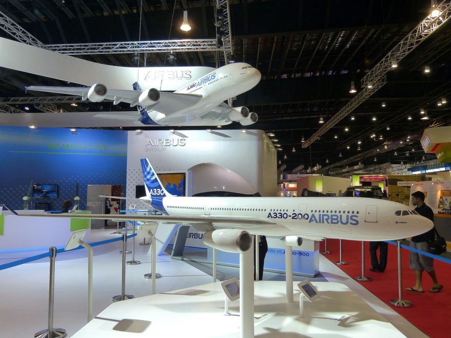 Stand sur mesure Airbus salon professionnel