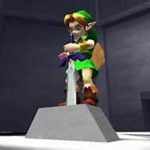 Link retire l'épée