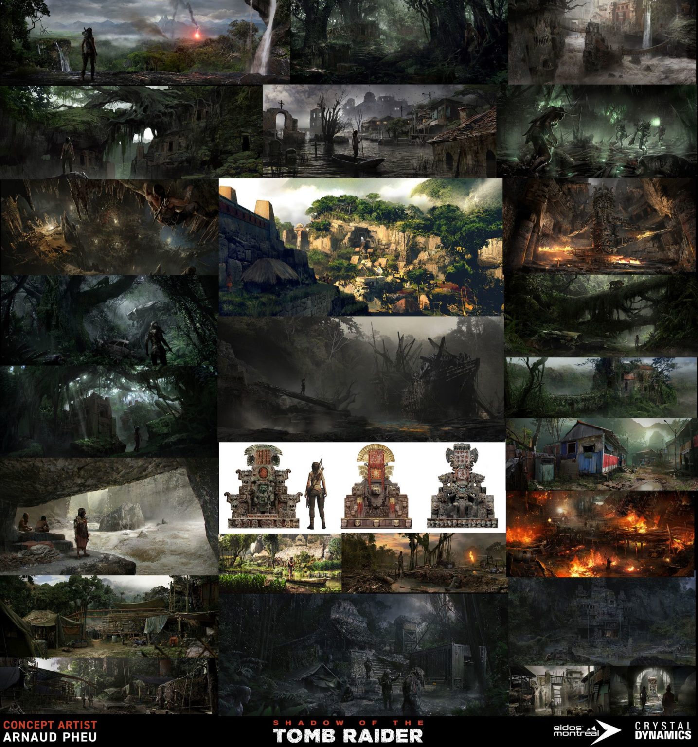 monde de Lara Croft