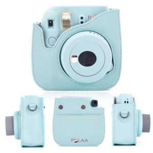housse avec polaa mini bleu