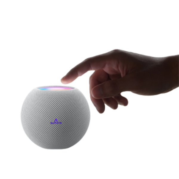Touché de la mini enceinte intelligente Micro Saphyr