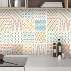 Carreaux de ciment moderne multi